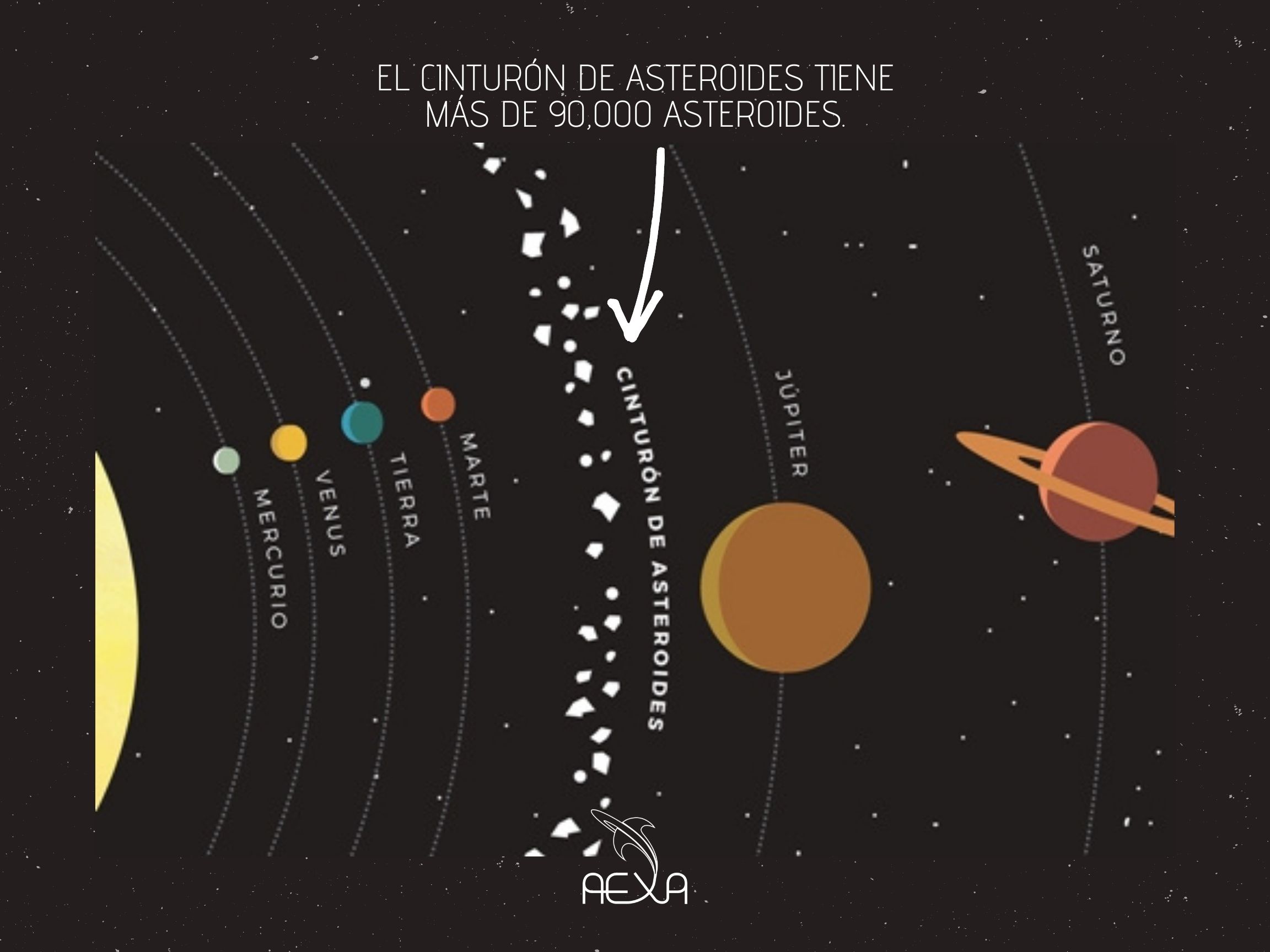  CU NTOS ASTEROIDES TIENE EL CINTUR N DE ASTEROIDES 